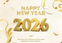 Happy New Year Wishes for Family 2026